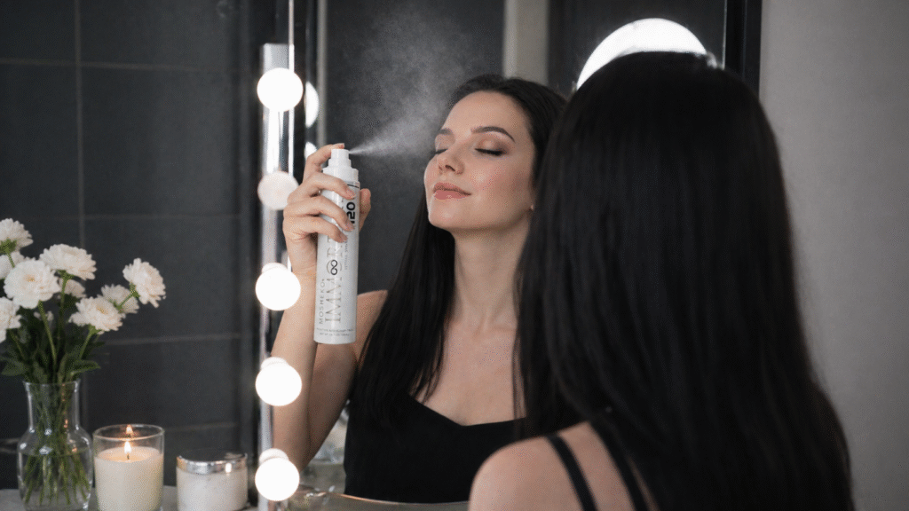 matte setting spray