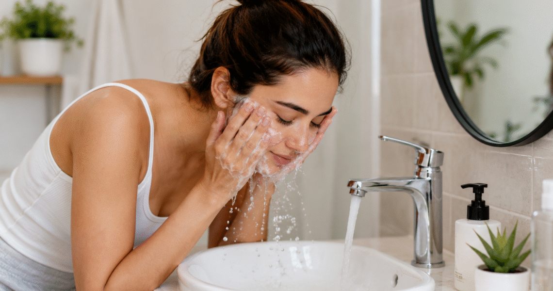 washing your face too much can cause acne