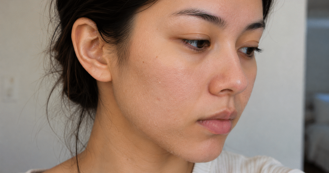 how to get rid of dead skin on face