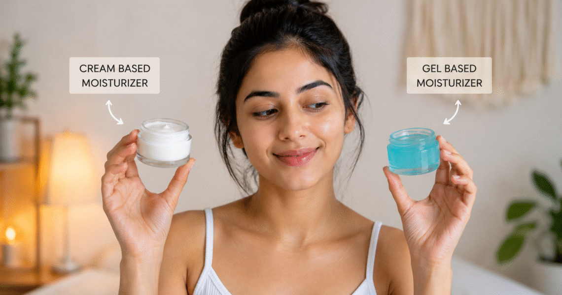 gel vs cream moisturizer​