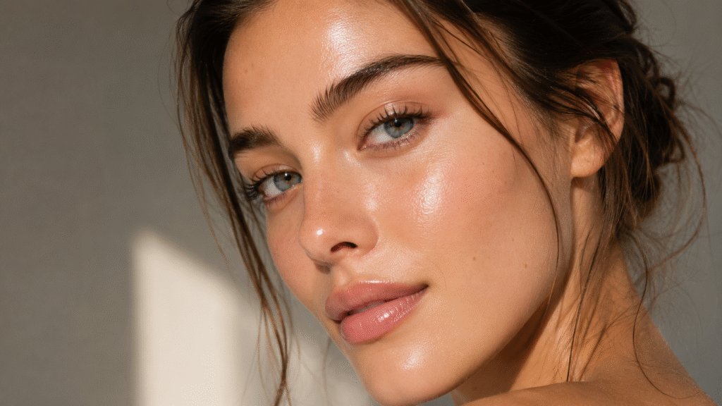 how to get dewy skin without makeup