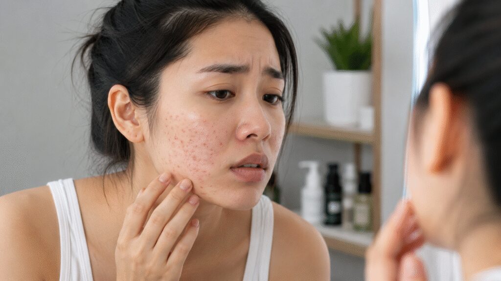 How long does skin purging last