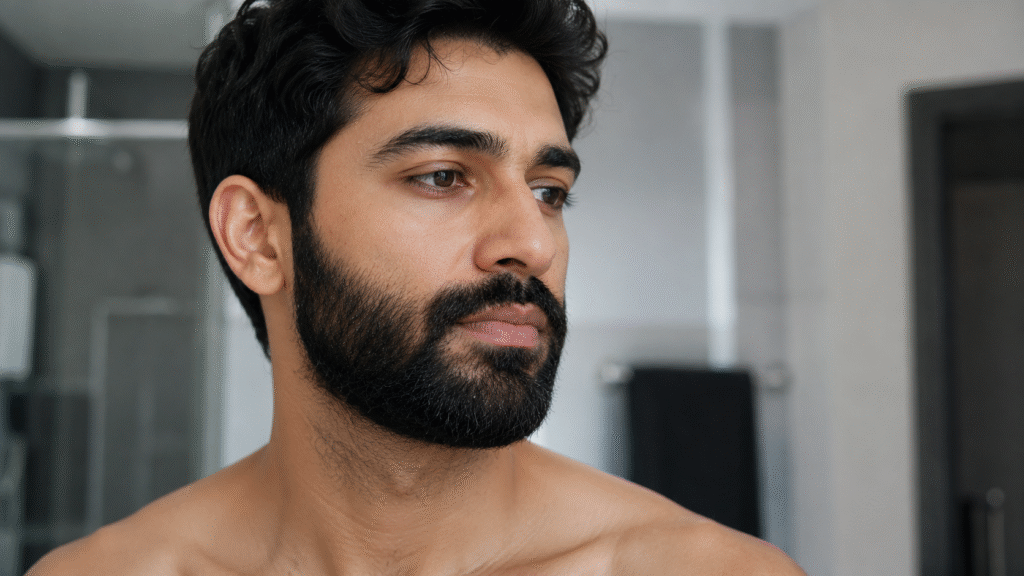 Beard acne