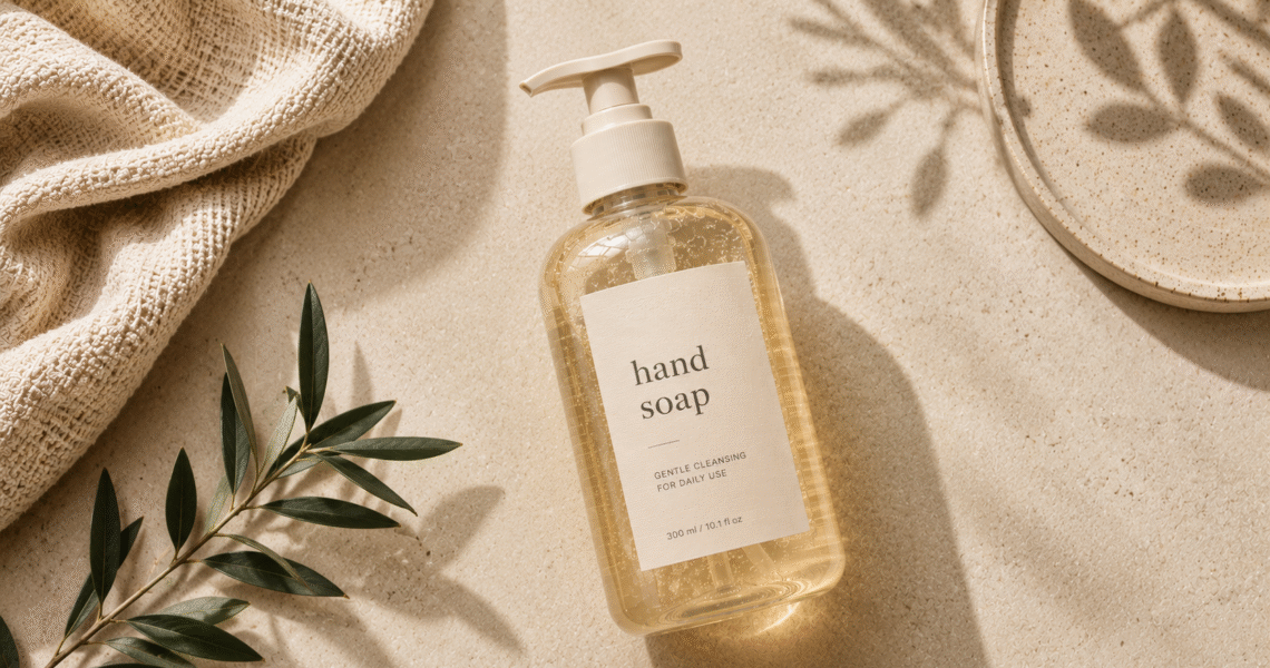 is hand soap bad for your face