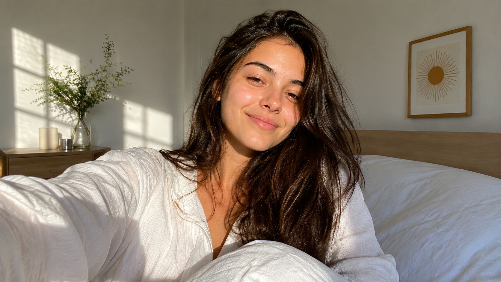why does my skin look better in the morning