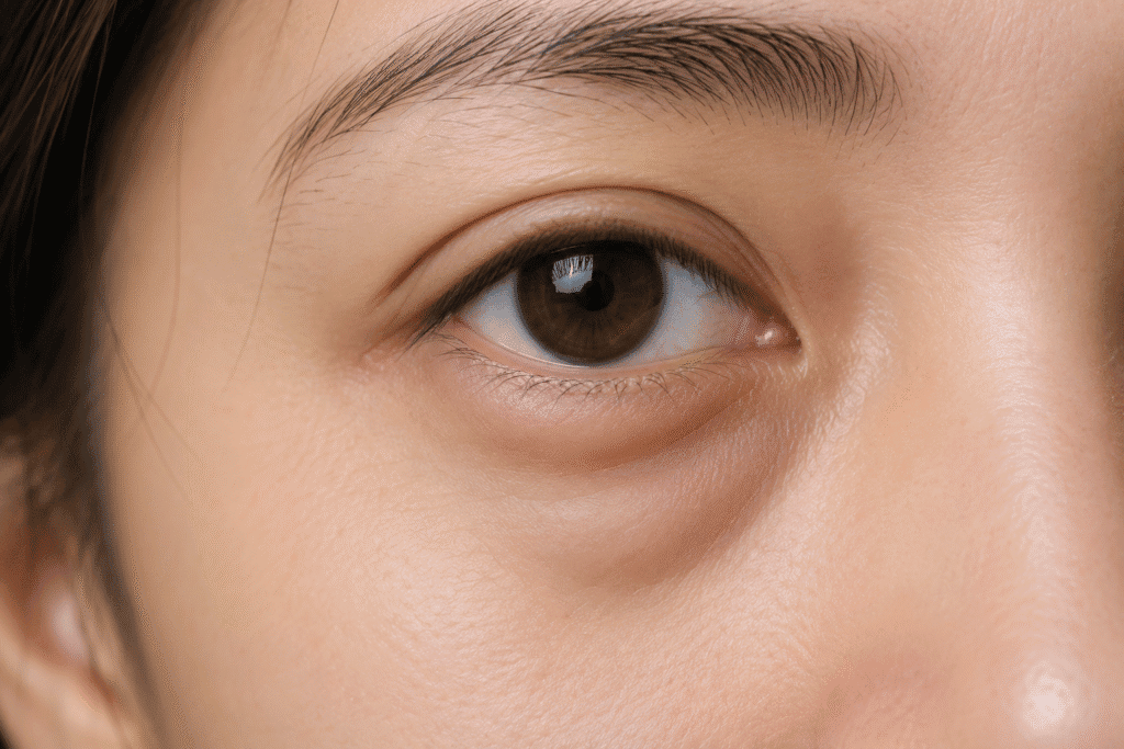 Hyaluronic Acid Eye Cream: A Simple Guide 6 Close up photo of eye puffiness