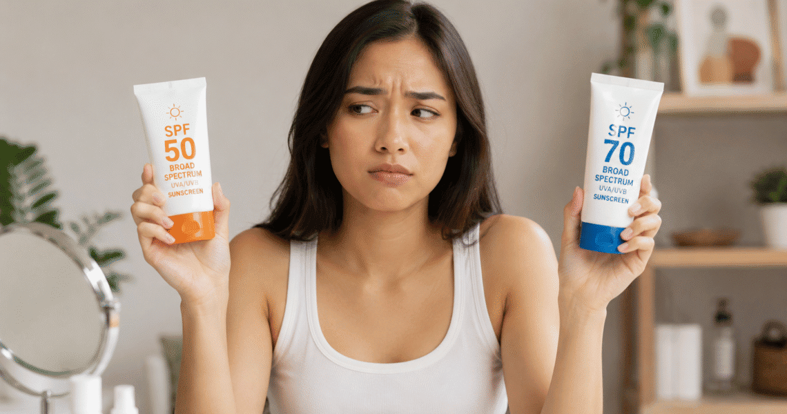 Spf 50 vs 70