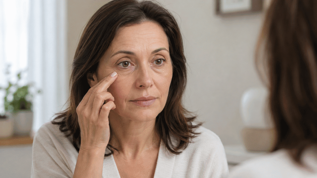 How to get rid of wrinkles under eyes​