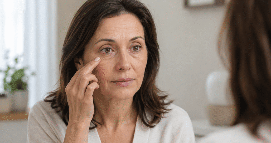 How to get rid of wrinkles under eyes​