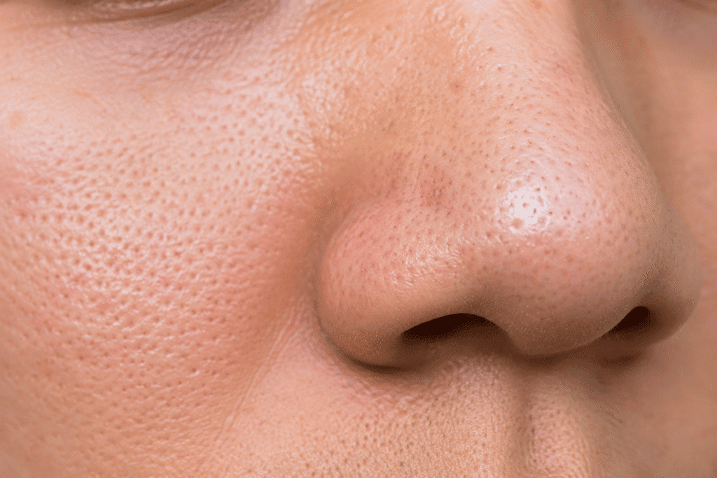How to Reduce Pores on Face: Simple Ways to Get Smoother-Looking Skin 1 Close up photo of facial pores