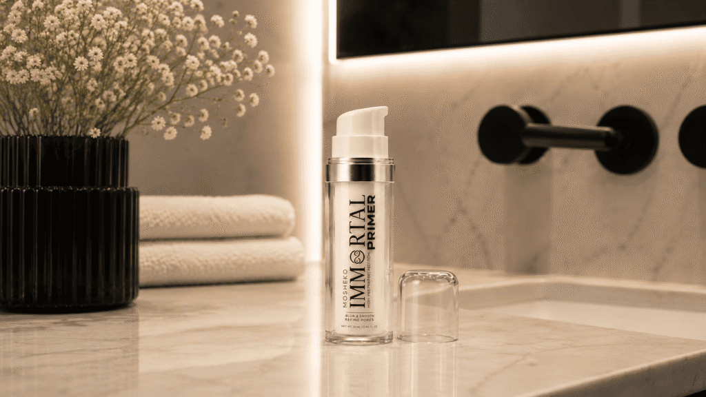 Skin Care Line for Sensitive Skin: Discover a Gentler Approach to Beauty With Mosheko Cosmetics 9 Mosheko Immortal Primer